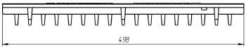 Решетка водоприемная Basic DN300 чугунная (ячеистая)