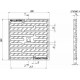 Решетка водоприемная Basic РВ-28.28 щелевая чугунная кл. С 3330