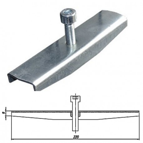 Фиксатор решетки стальной DN 200 PolyMax