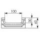 Схема 1: Лоток водоотводный ЛВ-10.14.06 - бетонный