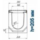 Схема лотка Maxi DN160 H205