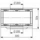 Схема 2: Пескоуловитель BGU-Z DN200, с оцинкованной насадкой