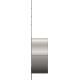 Вид спереди: Заглушка 210 мм (с выпуском) для бетонных лотков DN150