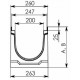 Чертеж1: Лотки BGU-Z DN200 с уклоном 0,5%