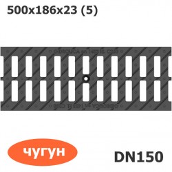 Решетка водоприемная Gidrolica Standart РВ-15.18,6.50 щелевая чугунная ВЧ, кл. С250