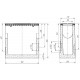 Чертеж: Пескоуловитель BetoMax Drive ПУ-15.21.50-Б бетонный с решеткой