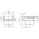 Чертеж: CompoMax Basic ЛВ-10.14.06-ПВ с вертикальным водоотводом 701009