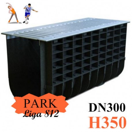 Лоток ЛВП DN300 H350 PARK комплект с решеткой
