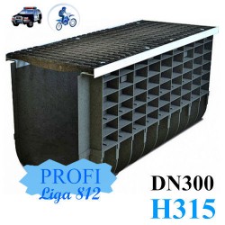 ЛВП Profi DN300 H315 C250 комплект с решеткой