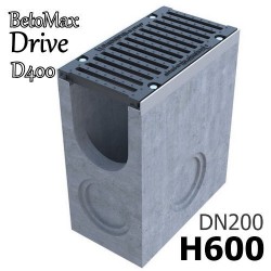 Пескоуловитель BetoMax Drive DN200 H600 с решеткой, кл. D