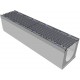 Лоток бетонный Super DN150 h210 с решеткой чугунной ВЧ (комплект) кл. E600
