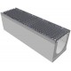 Лоток бетонный Super DN200 h280 с решеткой чугунной ВЧ (комплект) кл. E600