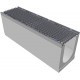 Лоток бетонный Super DN200 h330 с решеткой чугунной ВЧ (комплект) кл. E600