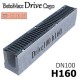 Лоток BetoMax Drive ЛВ-10.16.16-Б бетонный с решеткой щелевой чугунной ВЧ, кл. C (комплект)