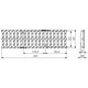Схема: Чугунная решетка Gidrolica Super РВ -10.14.50, кл. E600
