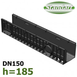 Лоток Gidrolica Standart DN150 H185