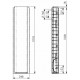 Схема 2: Лоток водоотводный ЛВ-20.24,6.10 - пластиковый (усиленный)