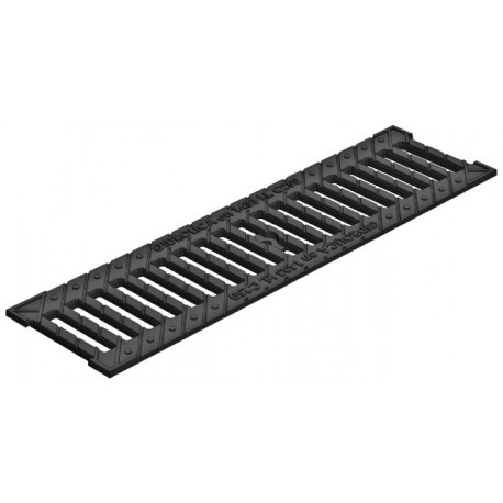 Решетка водоприемная щелевая чугунная РЧЩ Norma DN100 B125
