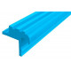 Резиновая закладная накладка 40 мм на ступени, длина 10 м (цвет синий 40105)