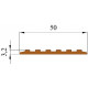 Накладка на ступени самоклеящаяся 50 мм