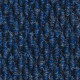 Грязезащитный ворсовый ковер Super Nop, цвет темно-синий