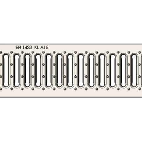 Стальная решетка Standart DN100 А15 щелевая