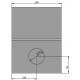 Пескоуловитель бетонный ПБ Standart 200 C250 h670, чертеж, вид спереди