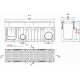 Схема: Лотки Profi Plastik DN200 с надстройкой