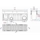 Схема: Лотки Profi Plastik DN200 с надстройкой