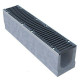 Бетонный лоток BetoMax ЛВ-20.29.43-Б бетонный с чугунной решеткой ВЧ кл. D и E (комплект)