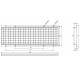 Чертежный вид решетки Basic РВ-30.37.100