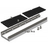 Бетонный лоток MAX 150 H100 C250 с чугунными решетками (паркинг)