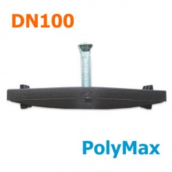 Фиксатор решетки пластиковый DN 100 PolyMax