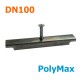 Фиксатор решетки стальной DN 100 PolyMax