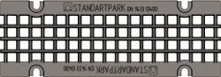 Решетка для лотка Maxi DN110 H180, кл. D (ячеистая)