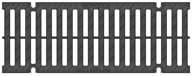 Решетка для лотка Gidrolica Pro ЛВ-10.14,5.15,2