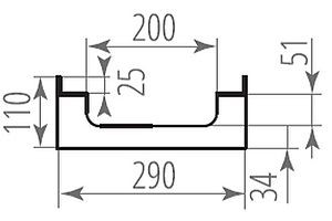 Чертеж: Optima 200, №0/1, высота 110