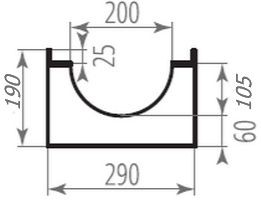 Чертеж: Optima 200, №0/1, высота 190