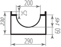 Чертеж: Optima 200, №0/2, высота 230