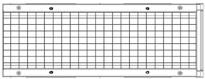 Вид сверху: Лоток PolyMax Basic ЛВ-30.39.38-ПП с РВ яч. ст. кл. А