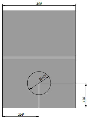 Схема 2: Пескоуловитель Standart DN200 H670