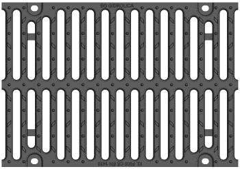 Решетка для лотка BGZ-S DN300 №20-0, кл. F