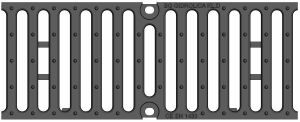 Решетка для лотка BGU-Z DN150, № -5, кл. D