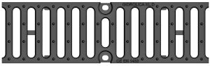Решетка для лотка BGF-Z DN100 H100, кл. D