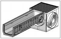 Дождеприемник для лотков PolyMax Basic DN300